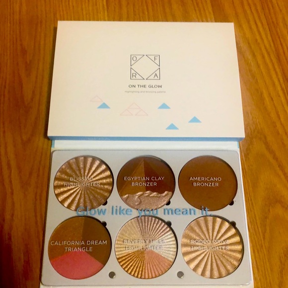 OFRA On the Glow Bronzing and Highlighting Palette BNIB - Picture 1 of 8